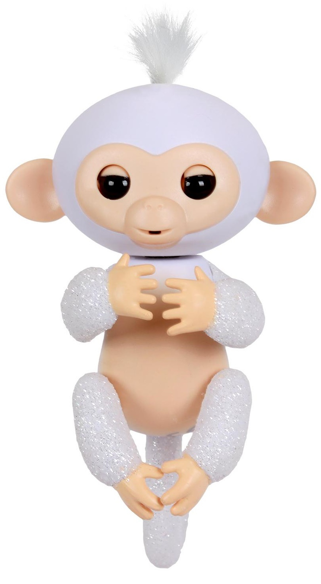 Интерактивная игрушка робот WowWee Fingerlings обезьянка ШУГАР (белая) фото