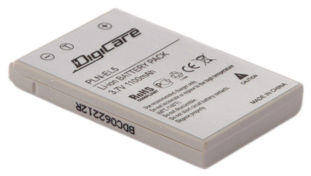 Аккумулятор DigiCare PLN-EL5 / EN-EL5 для CoolPix P90, P500, P510, P520 фото