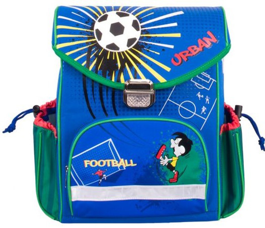 Gulliver Школьный рюкзак Футбол (синий) фото