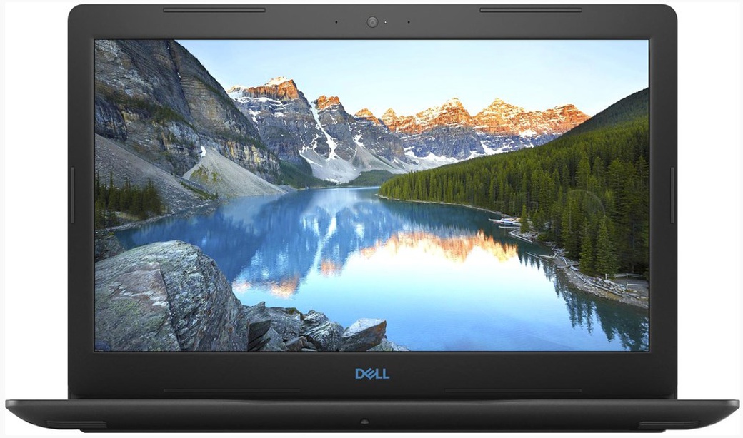 Ноутбук Dell G317-7534 (Intel Core i5 8300H/8Gb/1Tb+128Gb SSD/17.3" FHD/NVIDIA GeForce GTX 1050 4GB/Camera/Wi-Fi/Linux) черный фото
