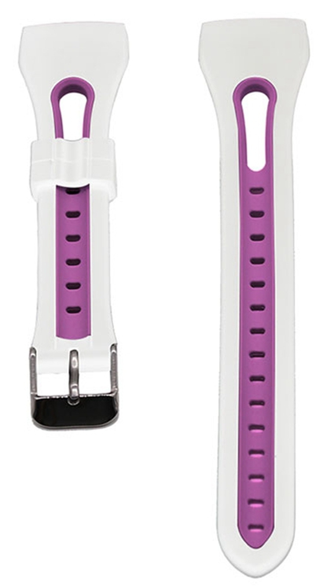 Силиконовый ремешок для браслета Bakeey для Fitbit Charge 3, белый+розовый фото