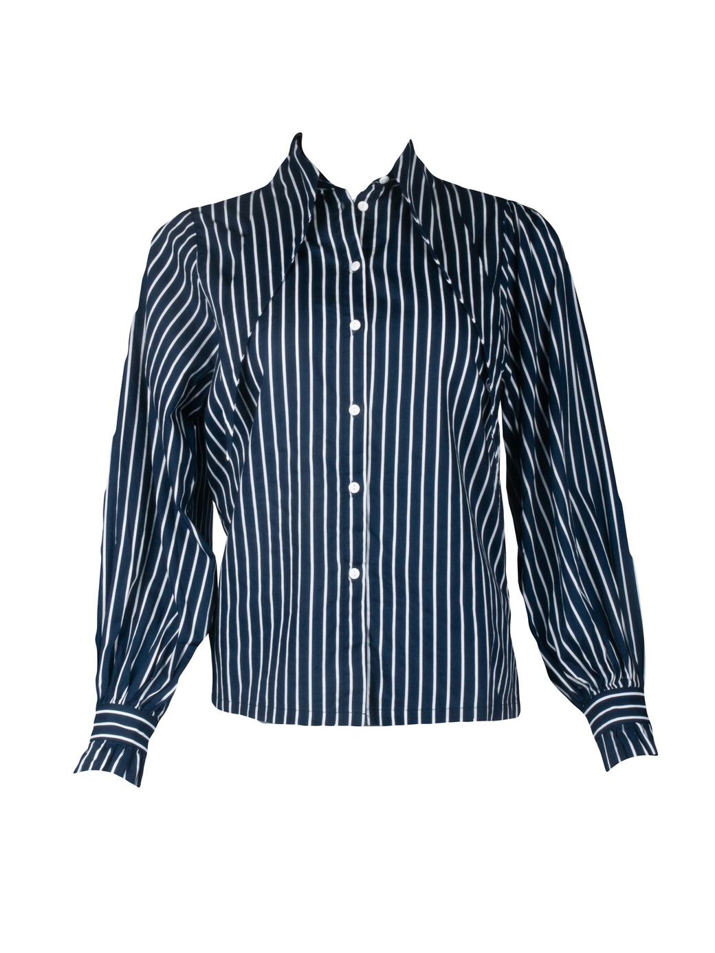 Блуза Minimum в полоску 172530848.16023.FG, синий фото