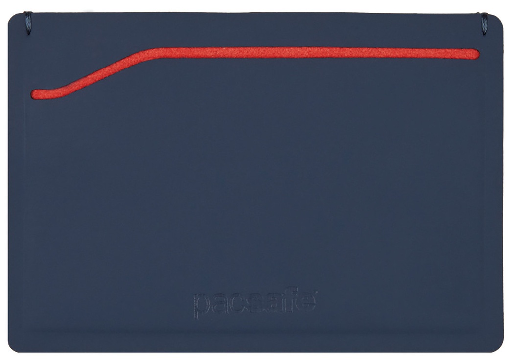 Кошелек Pacsafe RFIDsafe TEC Sleeve Wallet, Нейви/Красный, 10640621 фото