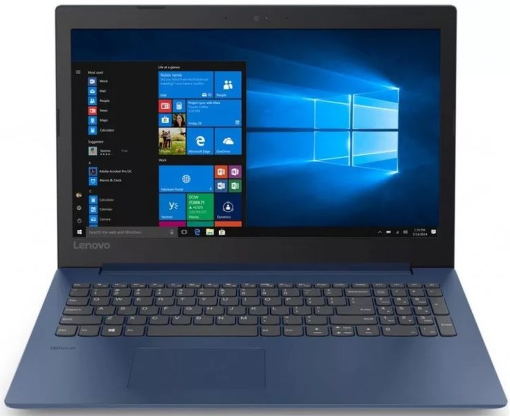 Ноутбук LENOVO IdeaPad 330-15IGM (N4000/15.6"/1366x768/4gb/500gb/Intel UHD Graphics 600/Windows 10 Home) синий фото
