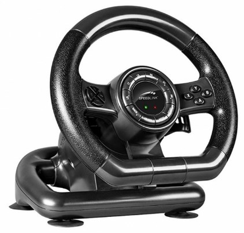 Руль Speedlink черный BOLT Racing Wheel (PC) черный фото