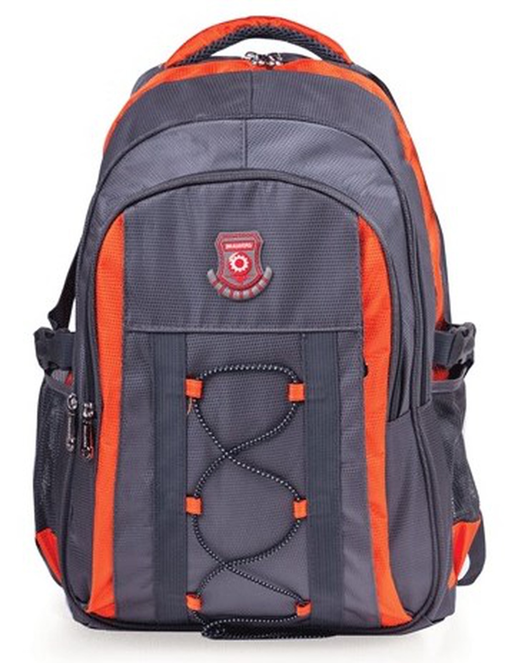 Рюкзак для школы и офиса Brauberg SpeedWay 1, 46*32*19см, 25 л, серо-оранжевый фото