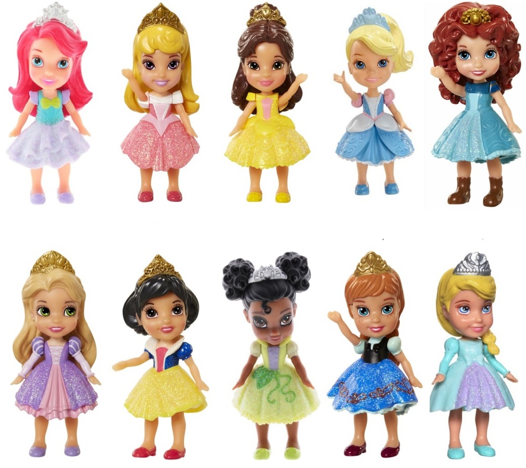 Disney Princess Кукла Принцессы Дисней Малышка 7,5 см фото