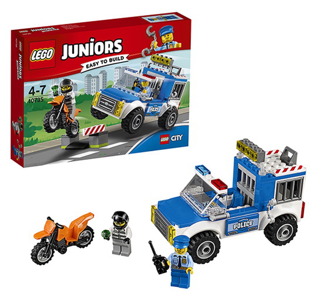 Lego Juniors Погоня на полицейском грузовике конструктор 10735 фото
