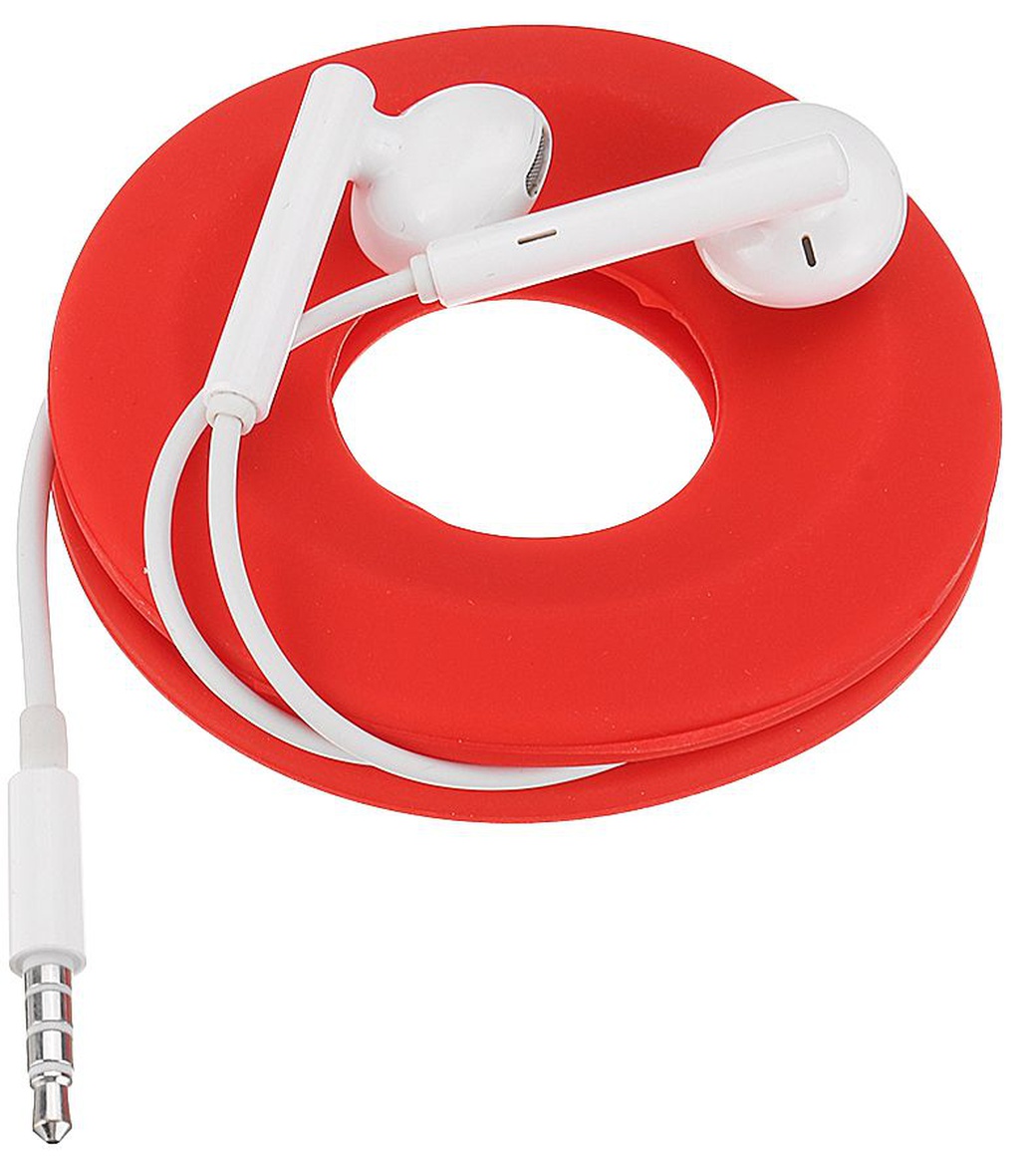 Катушка Bakeey для кабеля наушников, красный фото