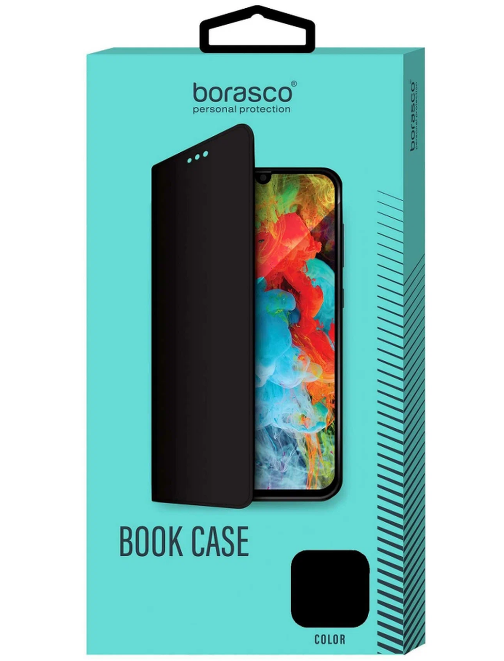Чехол-книжка для Samsung Galaxy A73 черный Book Case, BoraSco фото