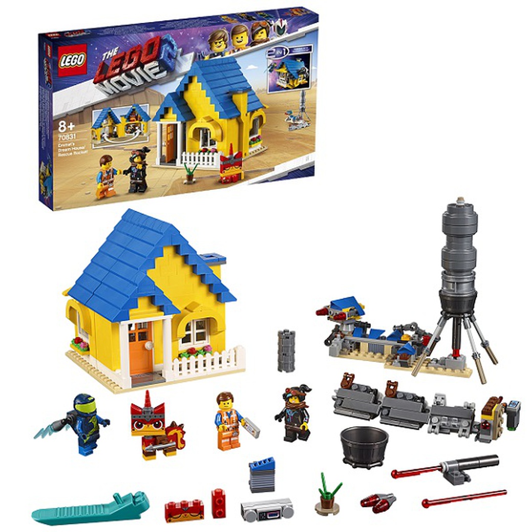 Lego Movie Дом мечты Спасательная ракета Эммета конструктор 70831 фото