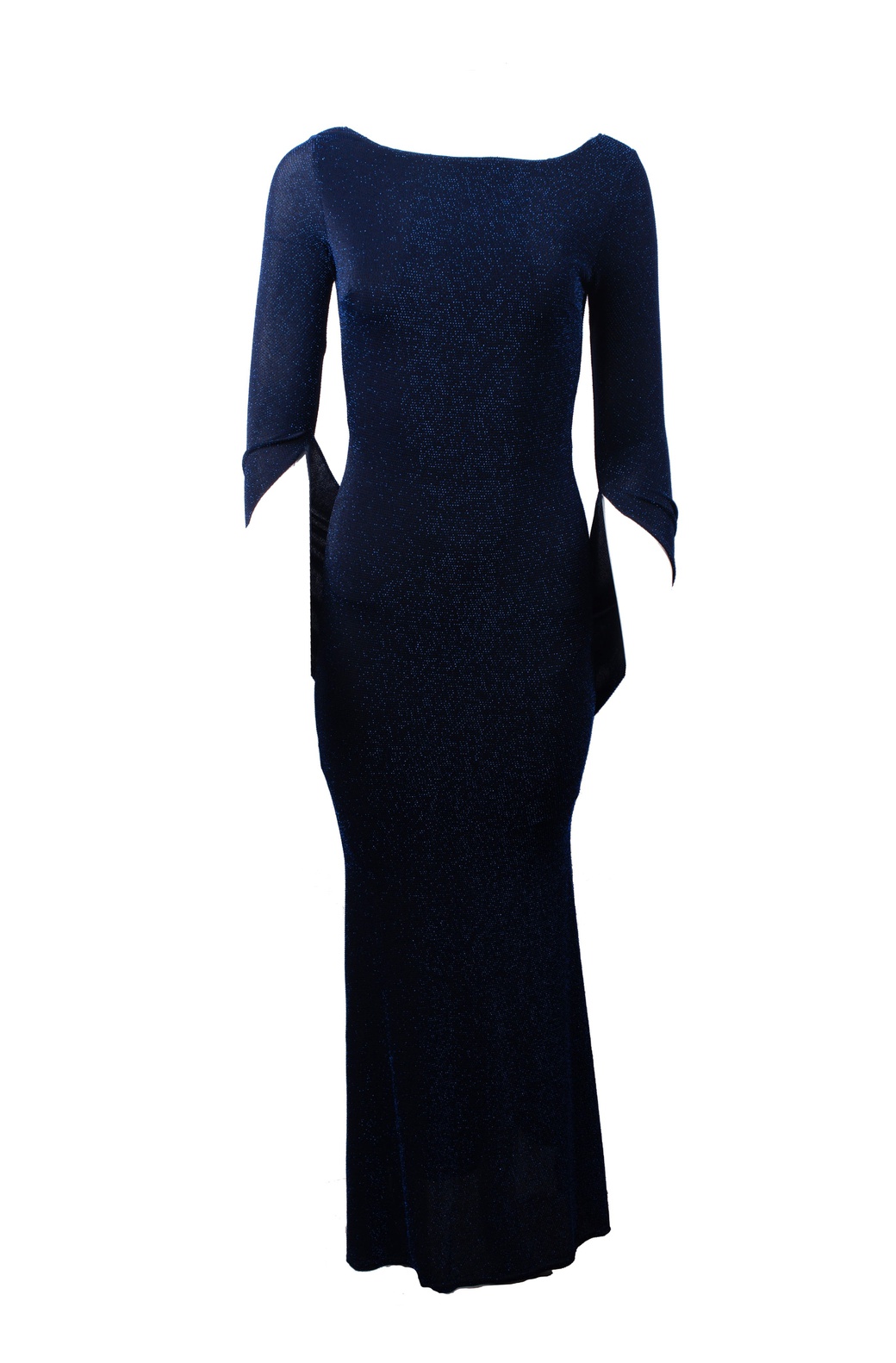 Платье Goddiva с искрой DR981-NAVY-10, синий, 38 фото