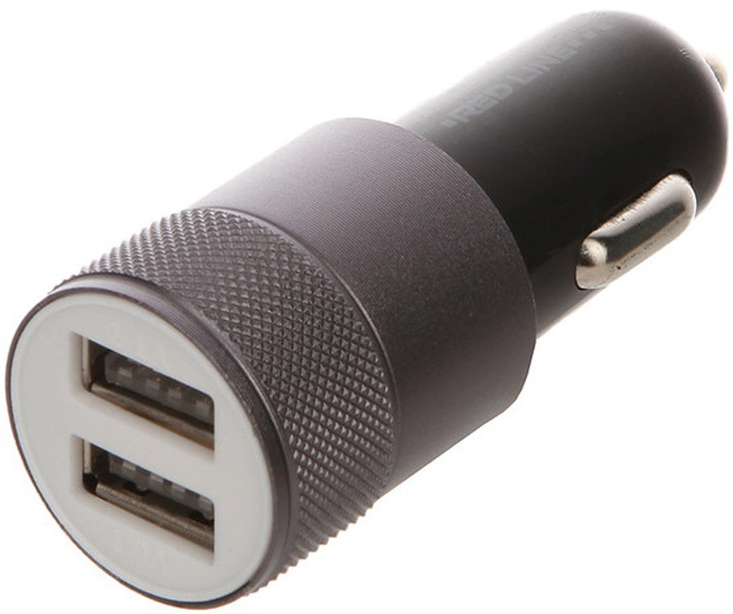 АЗУ 2 USB (модель C20), 2.1А черный, Redline фото