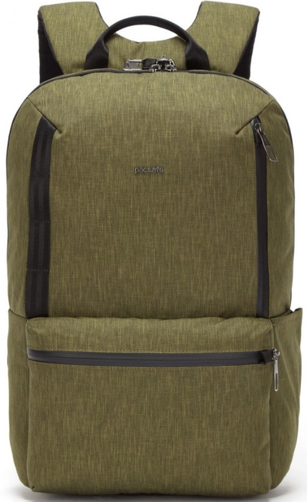 Рюкзак антивор Pacsafe Metrosafe X ECO, зеленый, 20,5 л. фото
