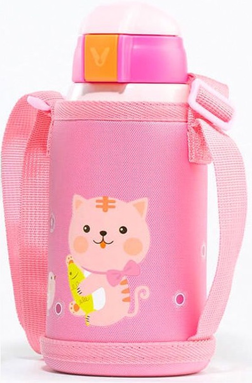 Детский термос Viomi Children Vacuum Flask 590 ml, розовый фото