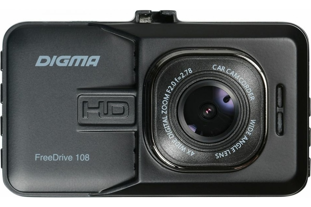 Видеорегистратор Digma FreeDrive 108 черный 1080x1920 1080p 140гр. NTK96223 фото