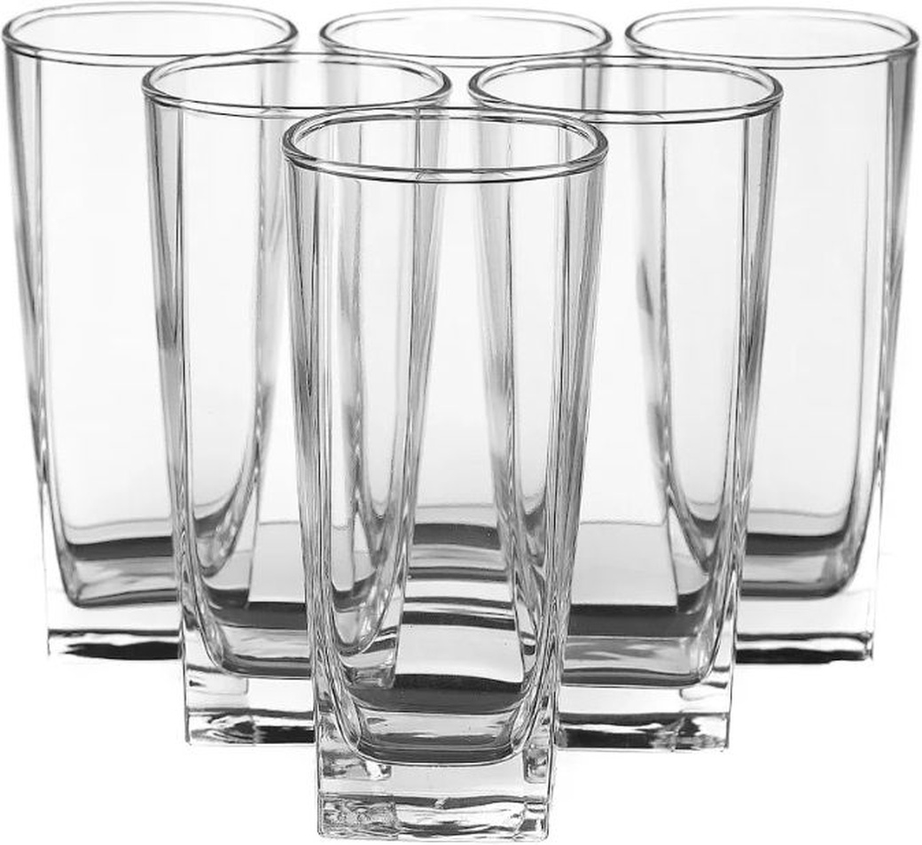 Набор стаканов для сока/виски, 6 шт., 330 мл, высокие, стекло, Sterling, LUMINARC, H7666 фото