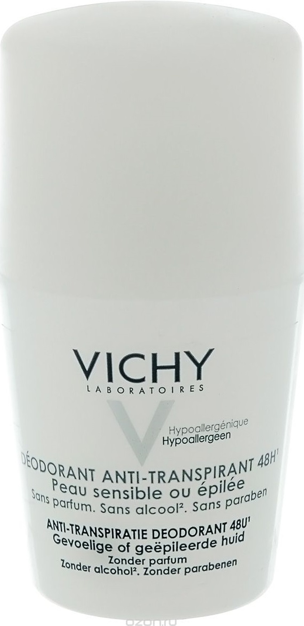 Vichy дезодорант-шарик 48ч для чувствительной кожи 50мл фото