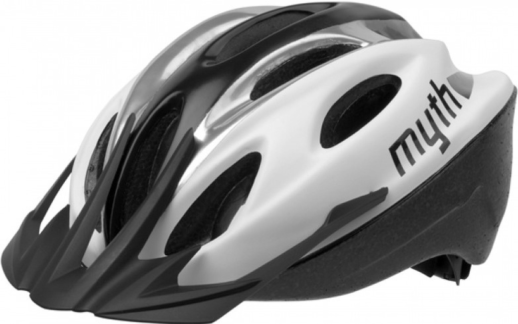Шлем велосипедный Polisport Myth L (57-61) White/Silver фото