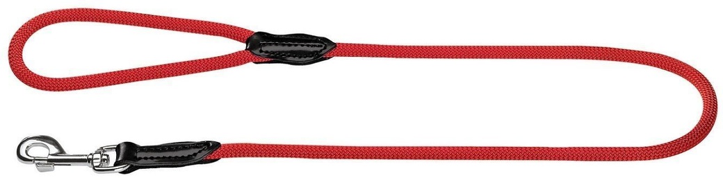Поводок для собак Hunter Freestyle 10/110 нейлоновая стропа красный фото