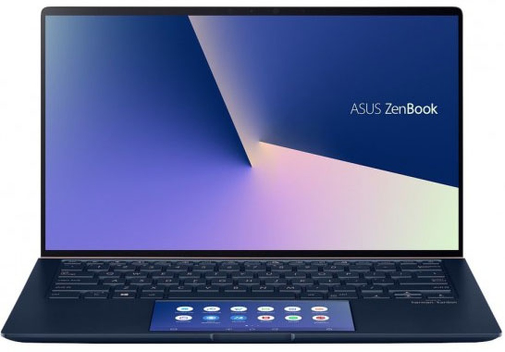 Ноутбук Asus Zenbook UX434FL-A6006T (Core i5 8265U/8Gb/SSD512Gb/NVIDIA GeForce MX250 2Gb/14"/IPS/FHD (1920x1080)/Windows 10) синий фото