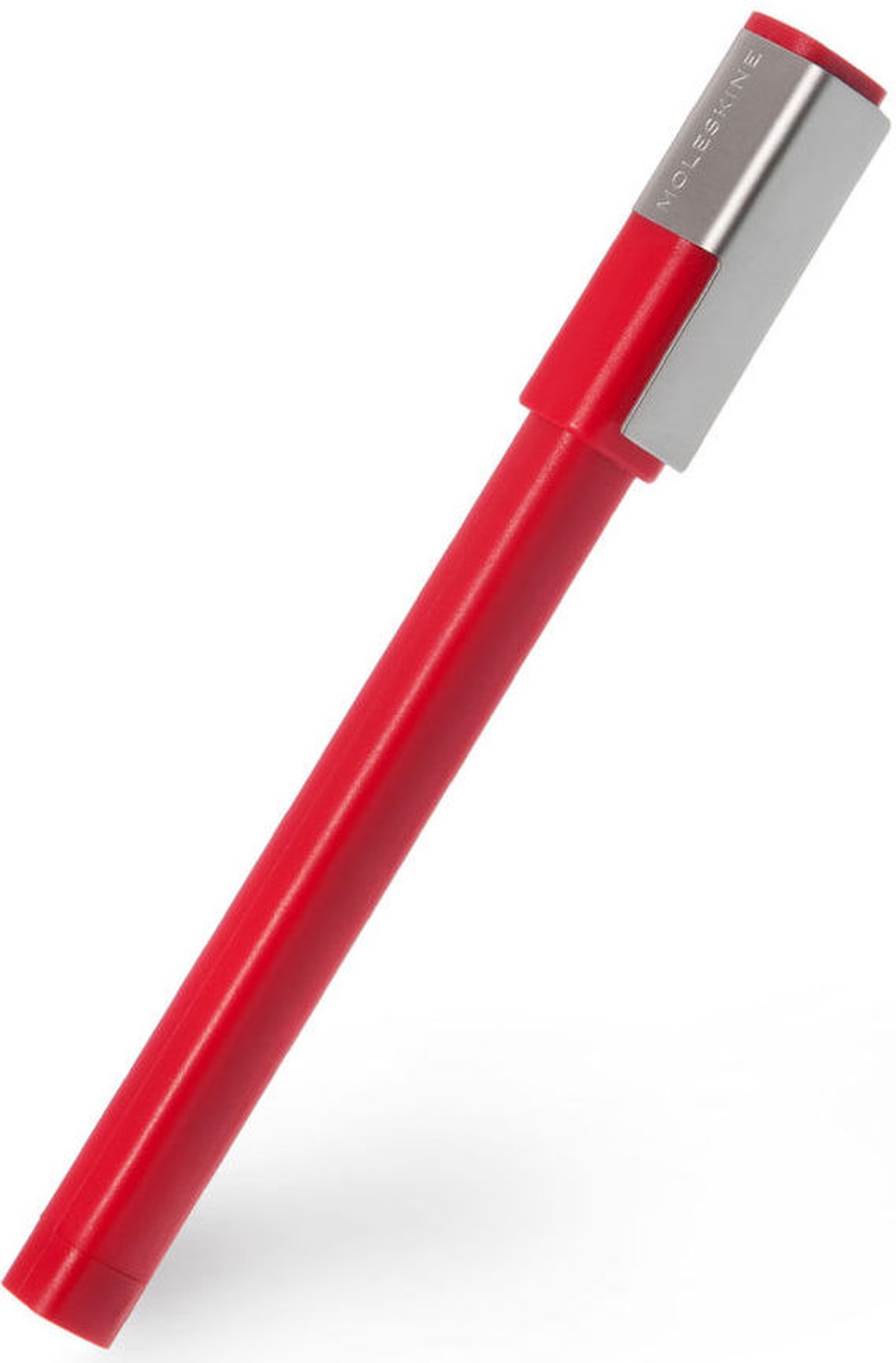 Ручка-роллер Moleskine CLASSIC PLUS (EW61RF907) 0.7мм прямоугол. красный черные чернила блистер фото