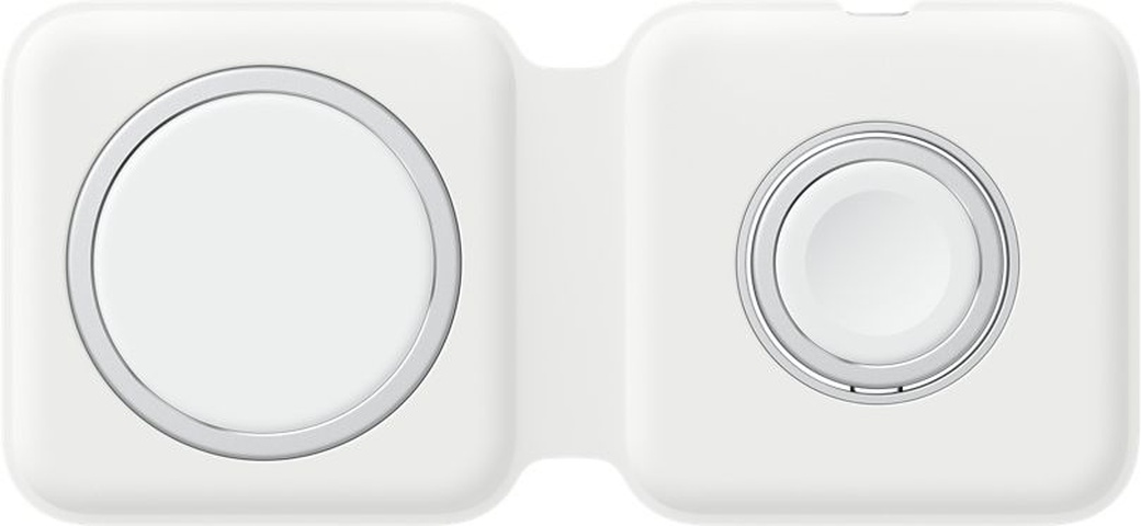 Беспроводное зарядное устройство Apple MagSafe Duo Charger MHXF3, белый фото