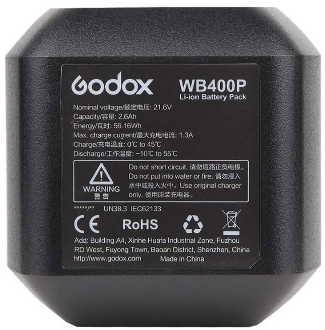 Аккумулятор Godox WB400P для вспышек AD400Pro фото