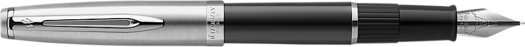 Waterman Embleme - Black CT, ручка перьевая, F фото