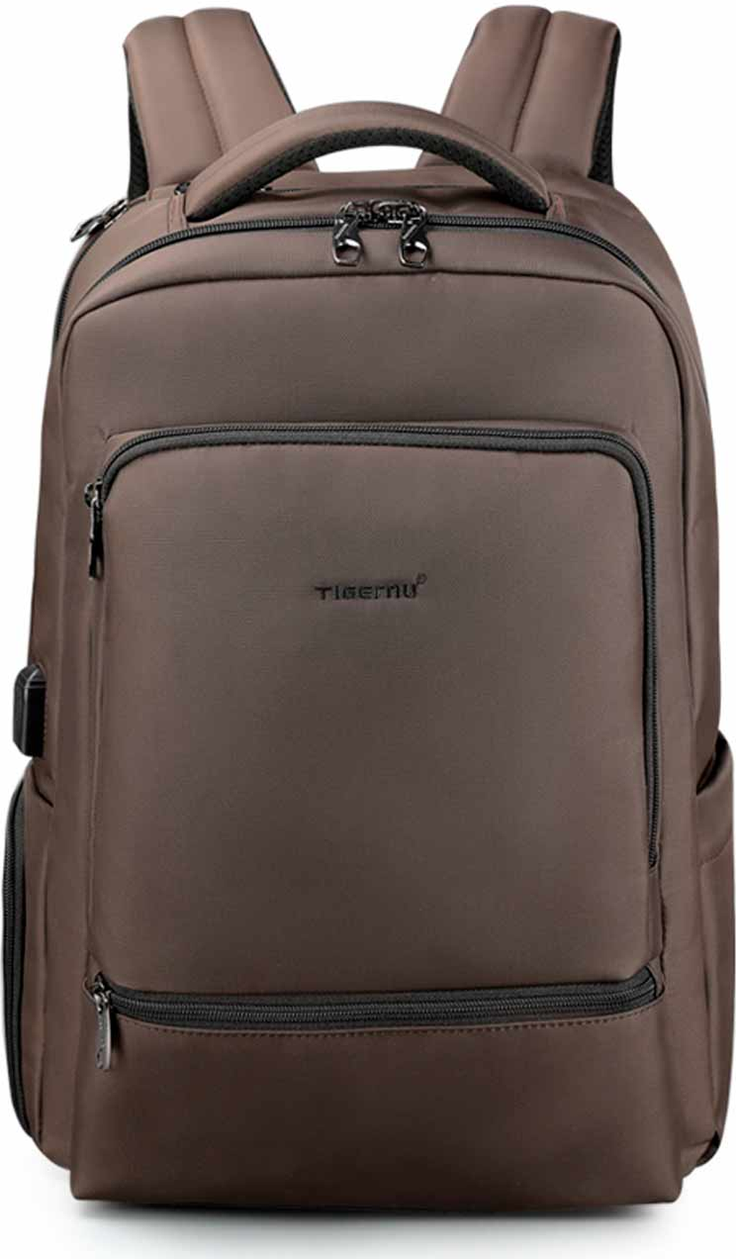 Рюкзак Tigernu T-B3585 коричневый, 15.6 фото