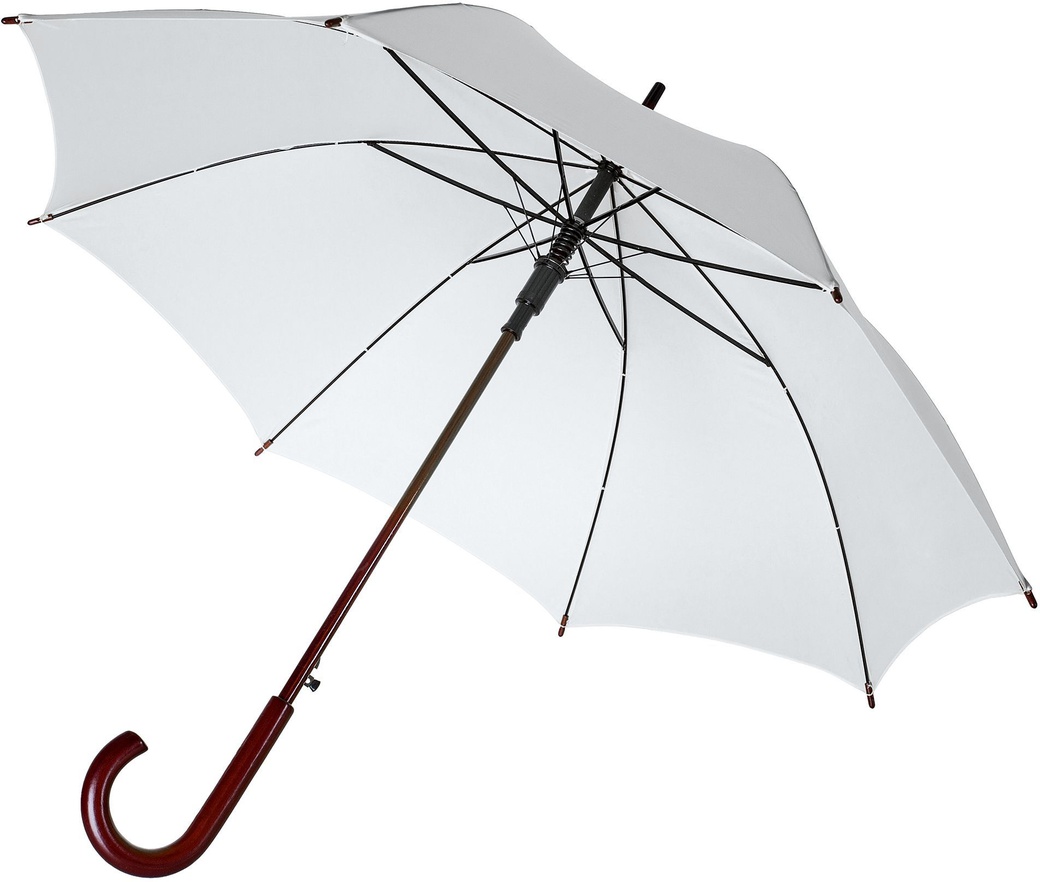Зонт-трость Unit Standard, белый фото