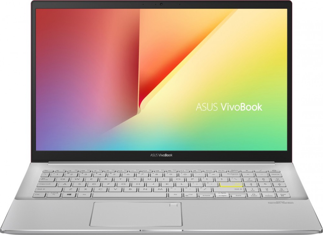 Ноутбук Asus VivoBook S533FL-BQ056T (Core i7 10510U/8Gb/SSD512Gb/iOpt32Gb/nVidia GeForce MX250 2Gb/15.6"/FHD (1920x1080)/Windows 10) красный фото