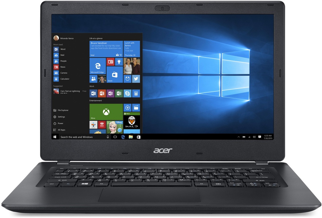 Ноутбук Acer TravelMate TMP238-M-51N0 (Core i5 6200U/4Gb/500Gb/Intel HD Graphics 520/13.3"/HD (1366x768)/Windows 7 Professional 64 +W10Pro) черный фото