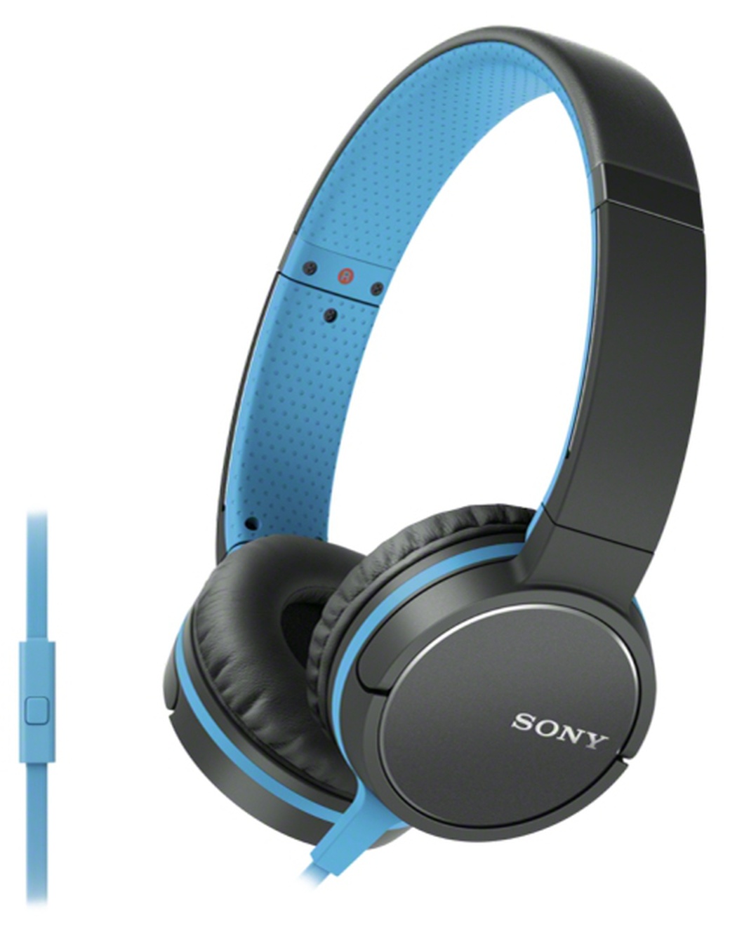 Наушники Sony MDR-ZX660AP, синий фото
