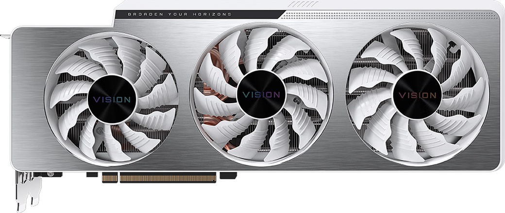 Видеокарта Gigabyte GeForce RTX 3070Ti Vision OC 8GB LHR (GV-N307TVISION OC-8GD) фото