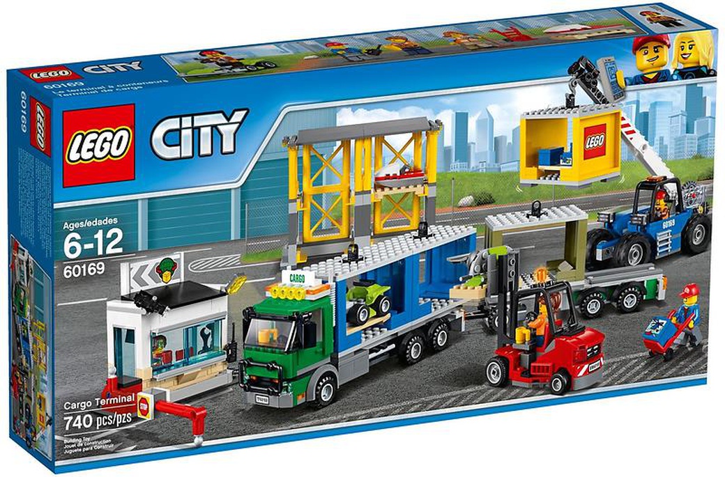 Lego City Грузовой терминал конструктор 60169 фото