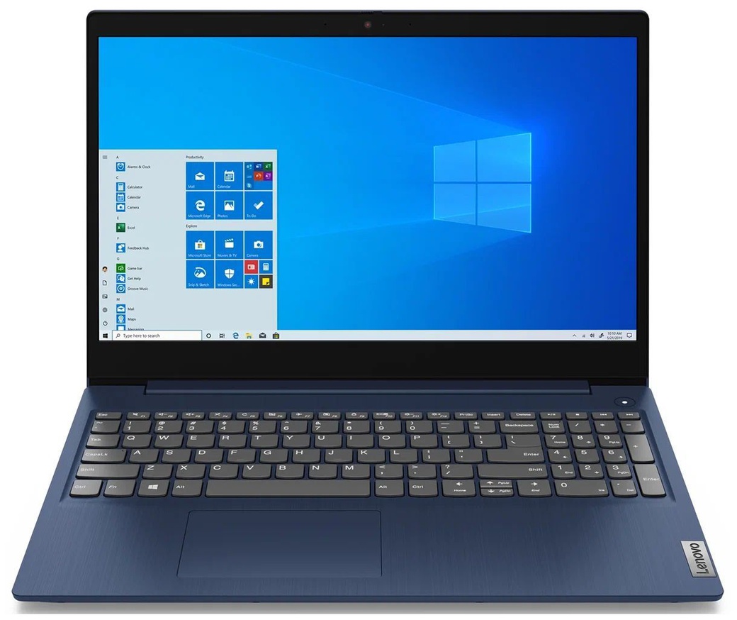 Ноутбук Lenovo IdeaPad 3 15ARE05 (Ryzen 5 4500U/8Gb/SSD256Gb/AMD Radeon/15.6"/1920x1080/noOS) синий фото