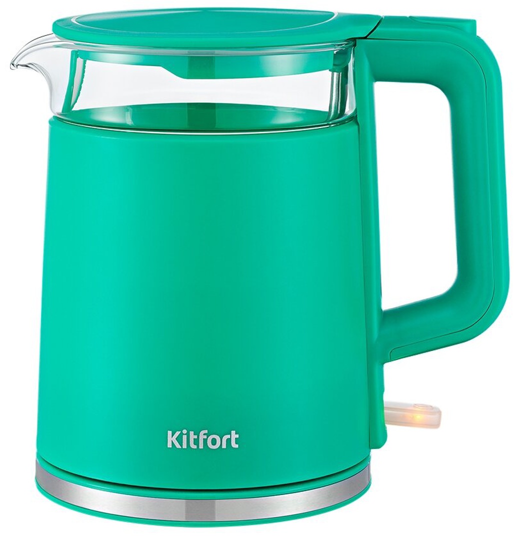 Чайник Kitfort КТ-6124-3 бирюзовый фото