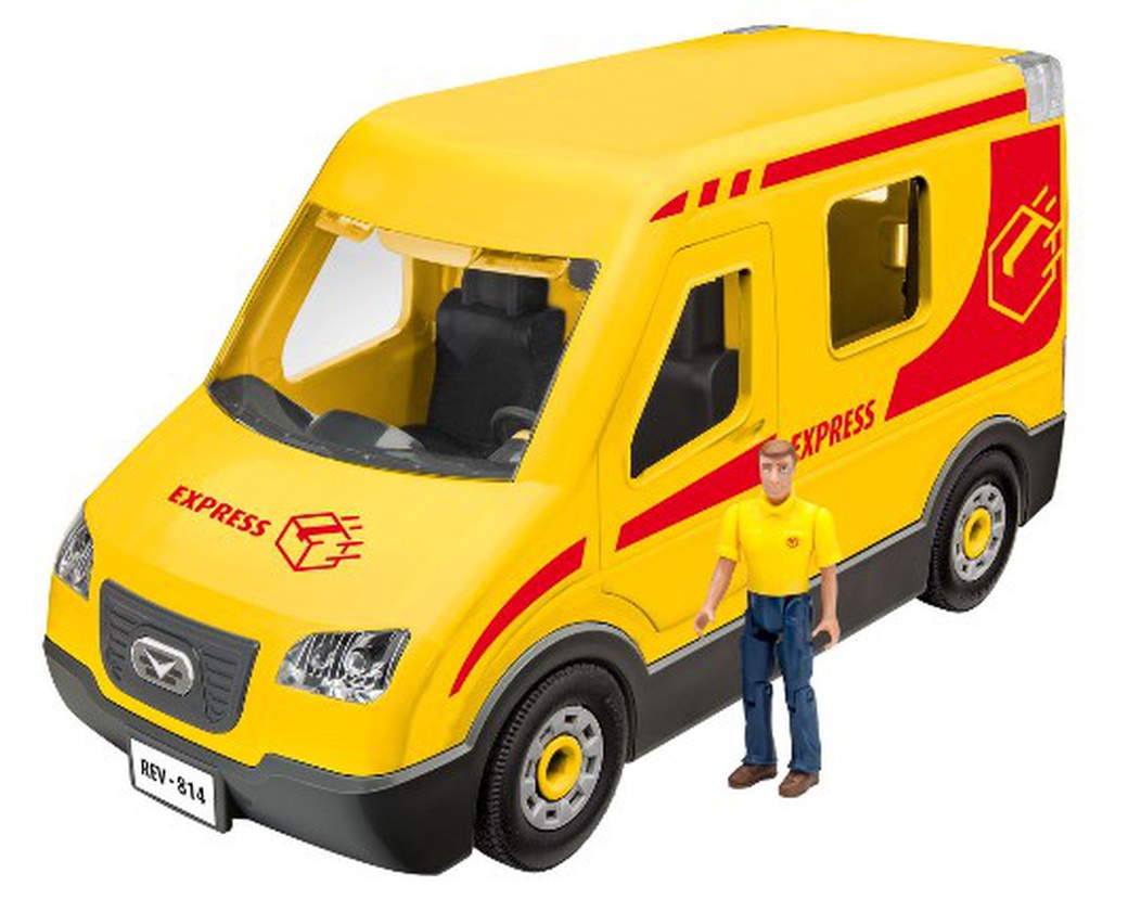 Revell Набор для детей: Фургон службы доставки с фигуркой фото