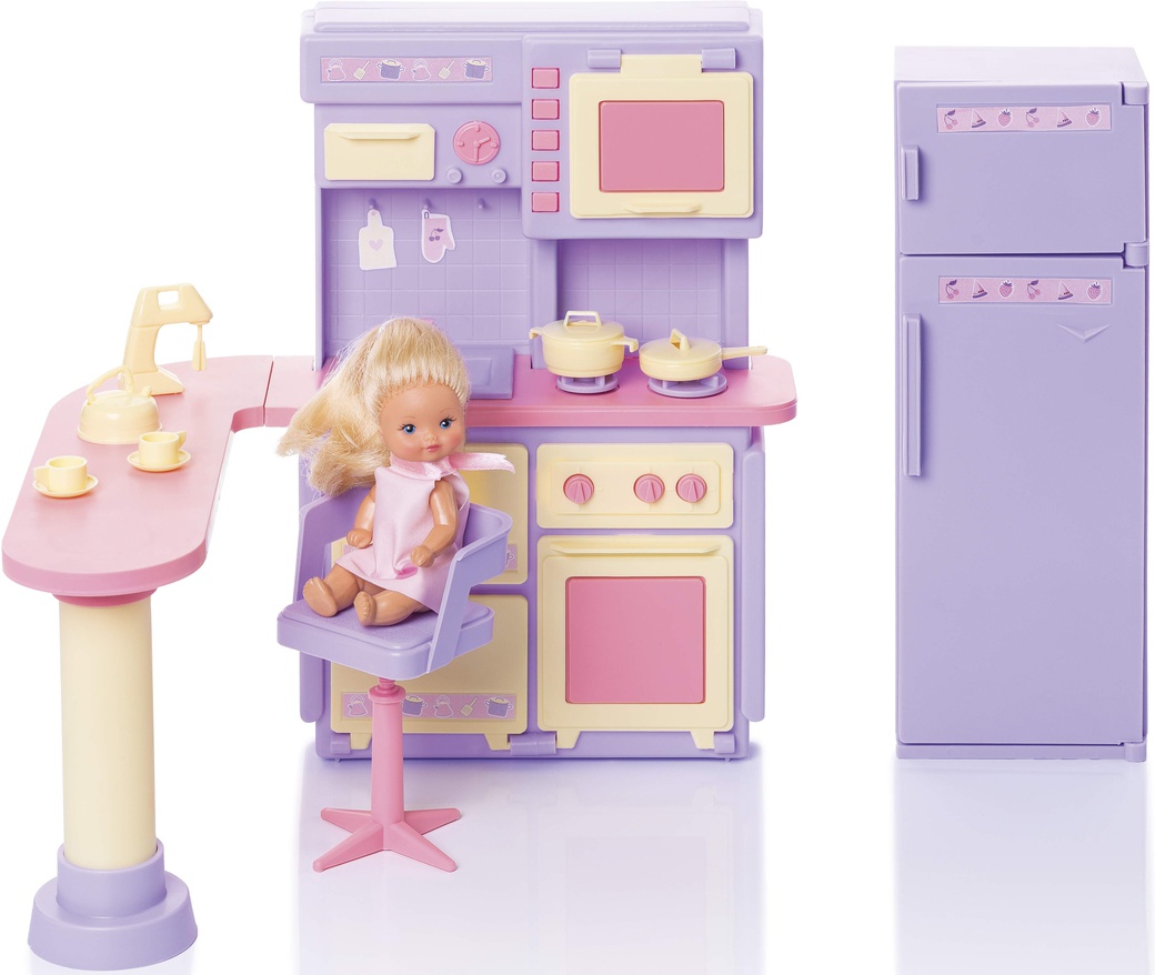 Кухня ОГОНЁК Маленькая принцесса Сиреневая (в коробке) фото