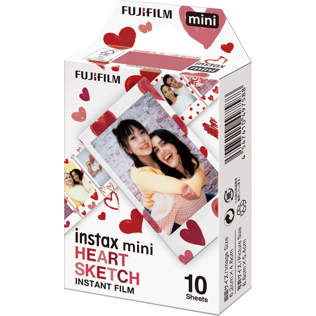 Картридж для камеры Fujifilm Colorfilm Instax Mini 10 pack Hearts фото