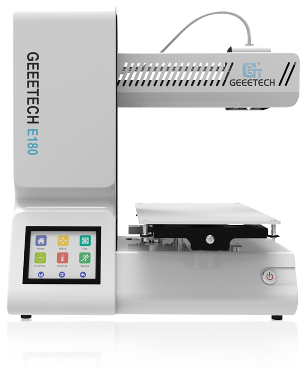 Мини 3D принтер Geetech E180, серебристый фото