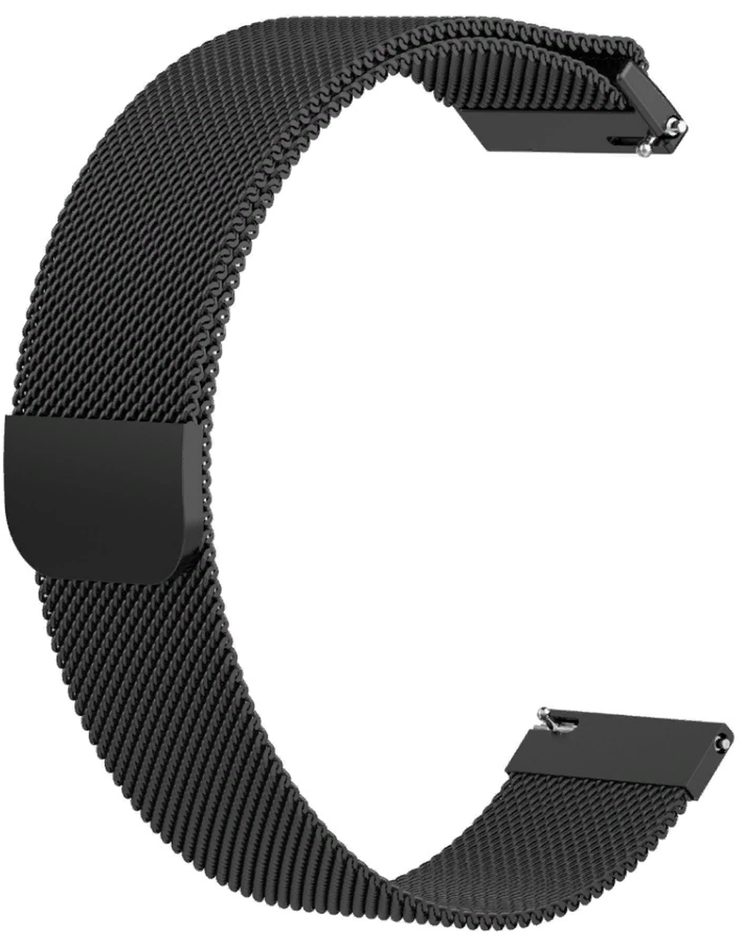 Ремешок для часов Bakeey для Huawei GT 2, нержавеющая сталь, черный, 22 мм фото
