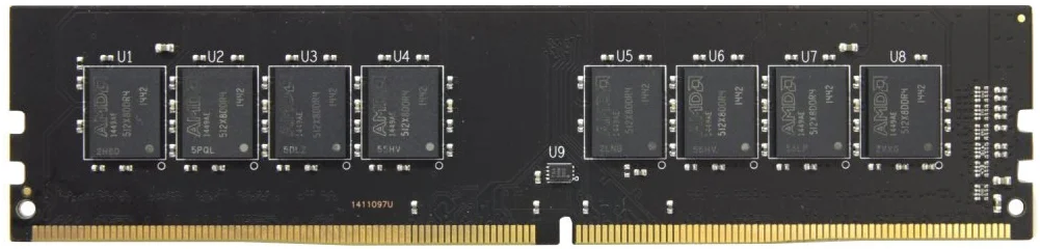 Память оперативная DDR4 16Gb AMD 2400MHz CL16 (R7416G2400U2S-UO) OEM фото