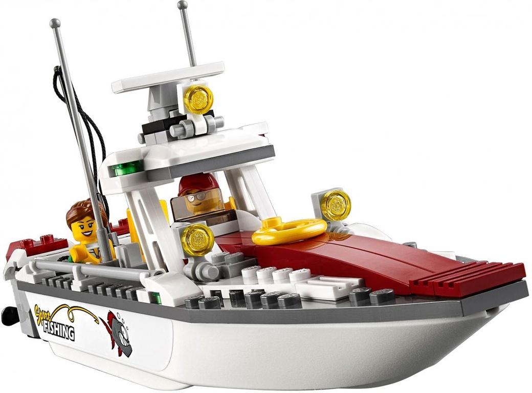 Lego City Рыболовный катер конструктор 60147 фото