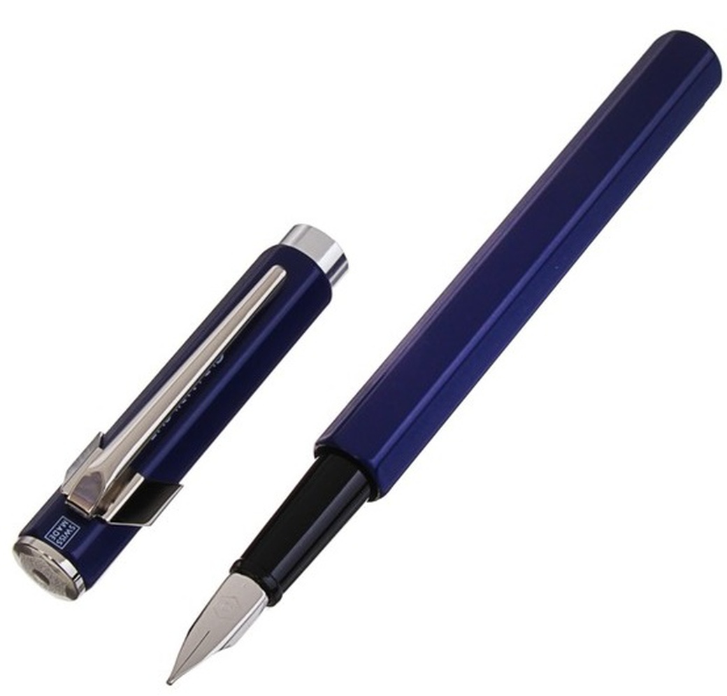 Carandache Office 849 Classic - Matte Navy Blue, перьевая ручка, EF фото
