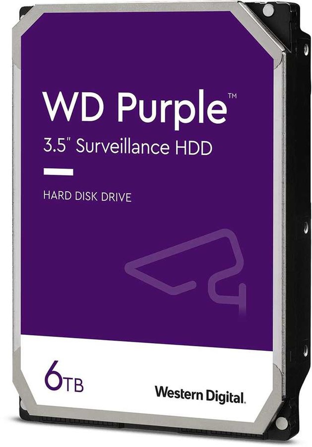 Жесткий диск WD Purple SATA 3.5" 6TB 5700RPM 6GB/S 128MB WD62PURZ фото