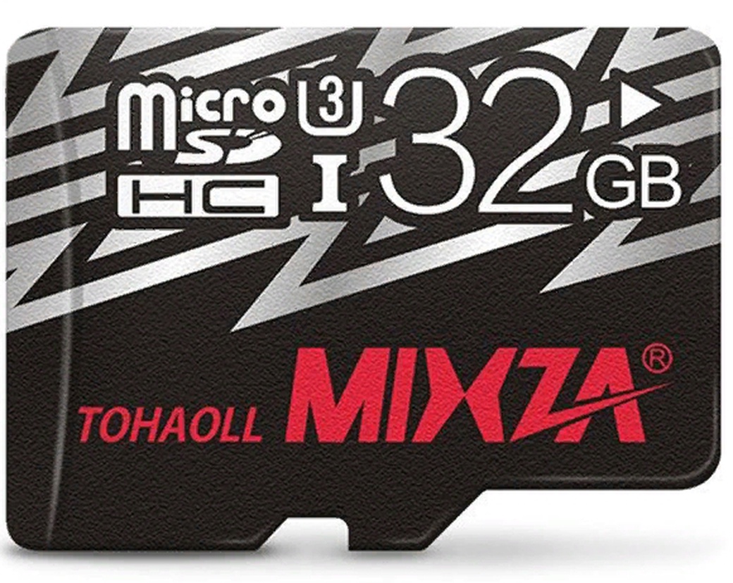 Карты памяти MIXZA TOHAOLL U3 Micro SD, 32gb, черный фото