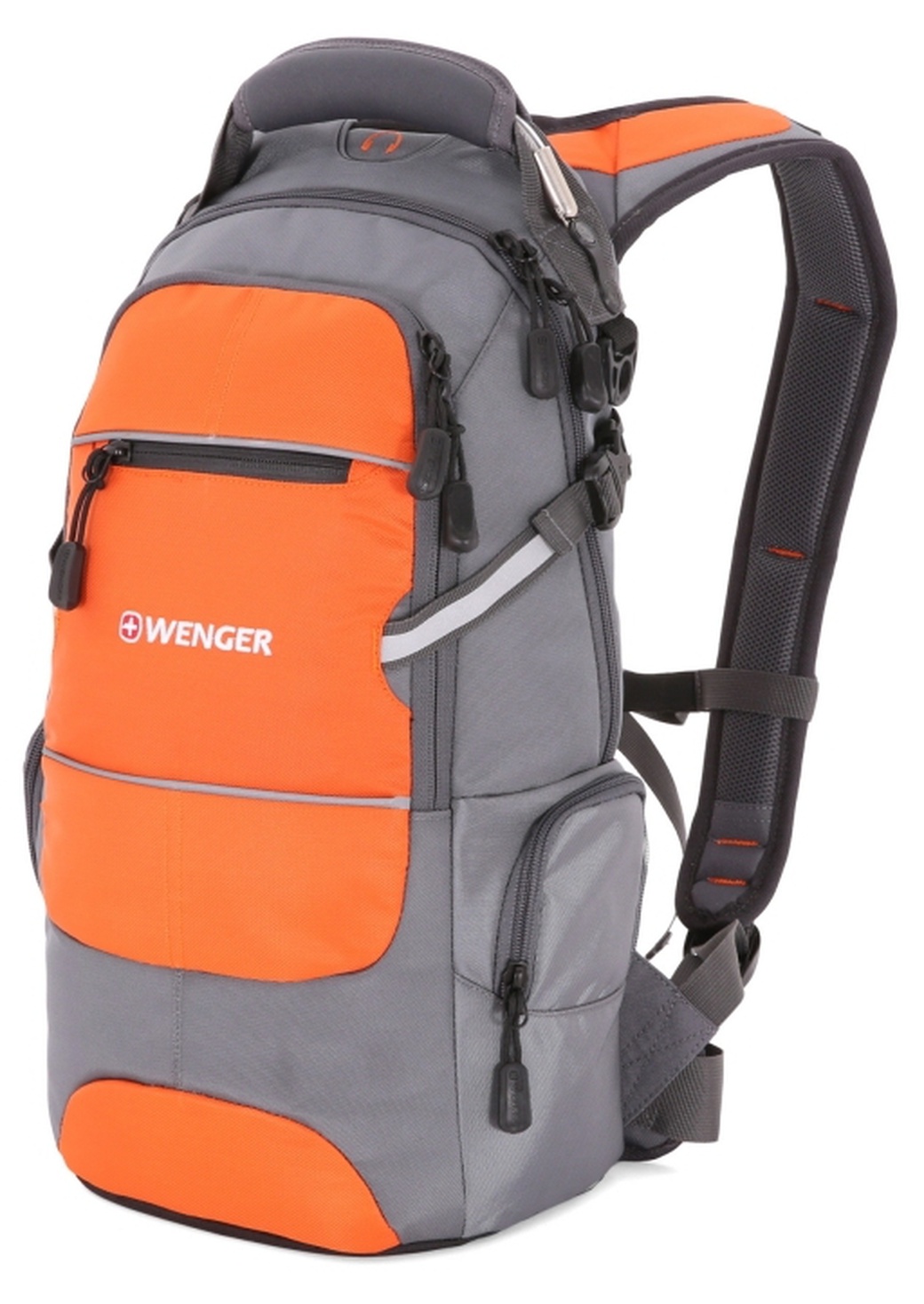 Рюкзак Wenger 13024715-2 серый/оранжевый/серебристый, полиэстер 1200D PU, 23х18х47 см, 22 л фото