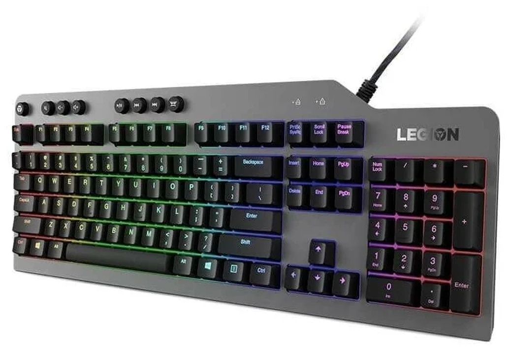 Механическая клавиатура Lenovo Legion K500 RGB, черный фото